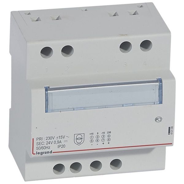 Alimentation Monophasée Redressée Filtrée 24 V= 21,5W - legrand 413108