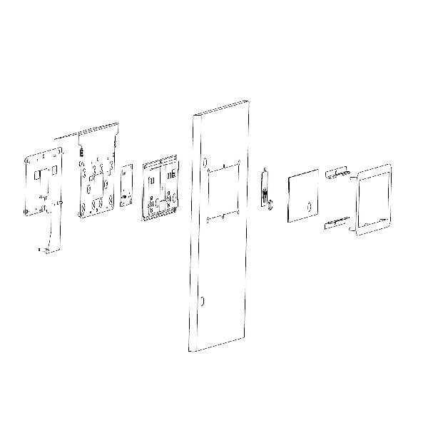 S/E Kit Ecran Borne Simple legrand 980957