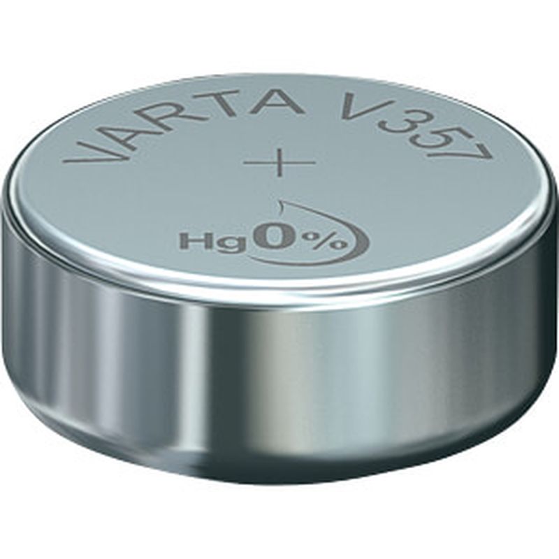 [PIL-357-V] Pile Varta V357 - 155 Mah - 1,55V Pile Bouton - 357-V