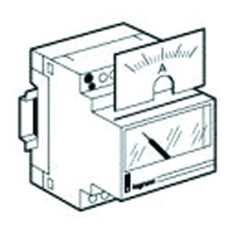 [LEG-004613] Legrand 004613 - Cadran de mesure analogique pour ampèremètre référence 004600 - 0A à 100A