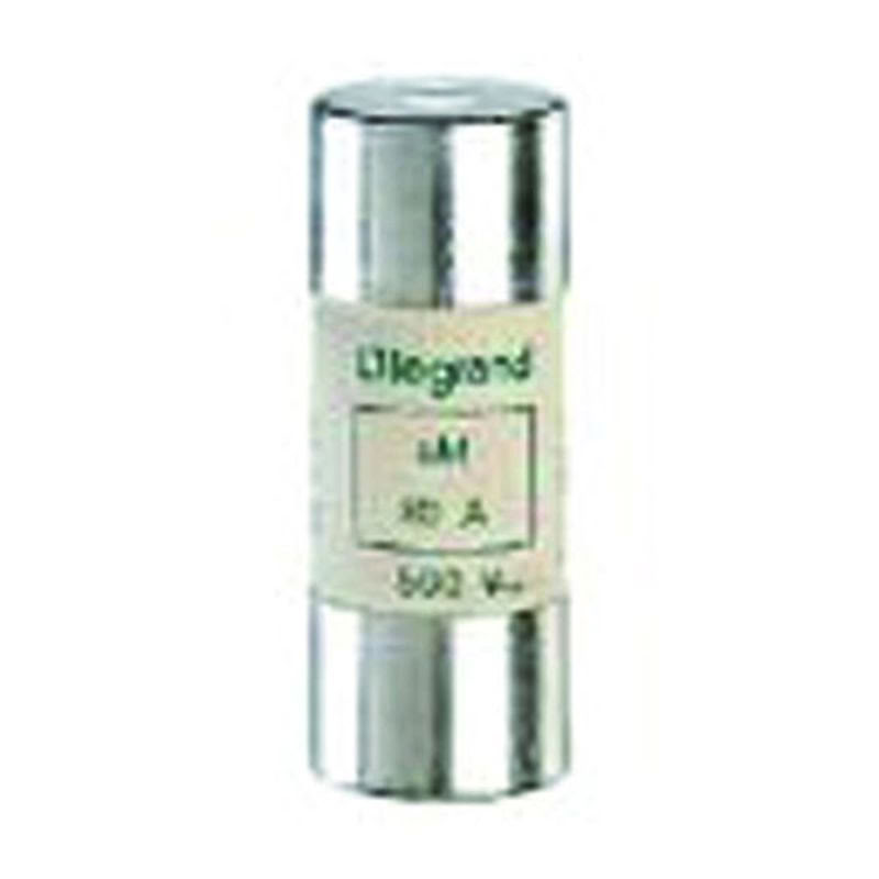 [LEG-015096] Legrand 015096 - Cartouche industrielle cylindrique typeaM 22x58mm sans percuteur - 100A