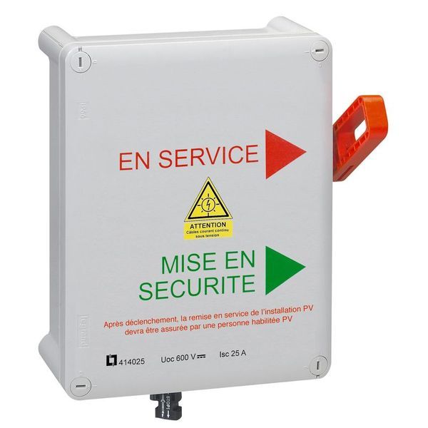 Coffret Coupure Pompiers Photovoltaique Residentielle legrand 414025