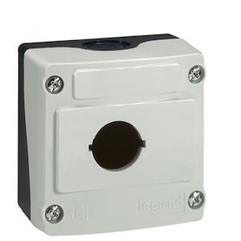 Boîte À Boutons Vide Osmoz 1 Trou Gris legrand 024200
