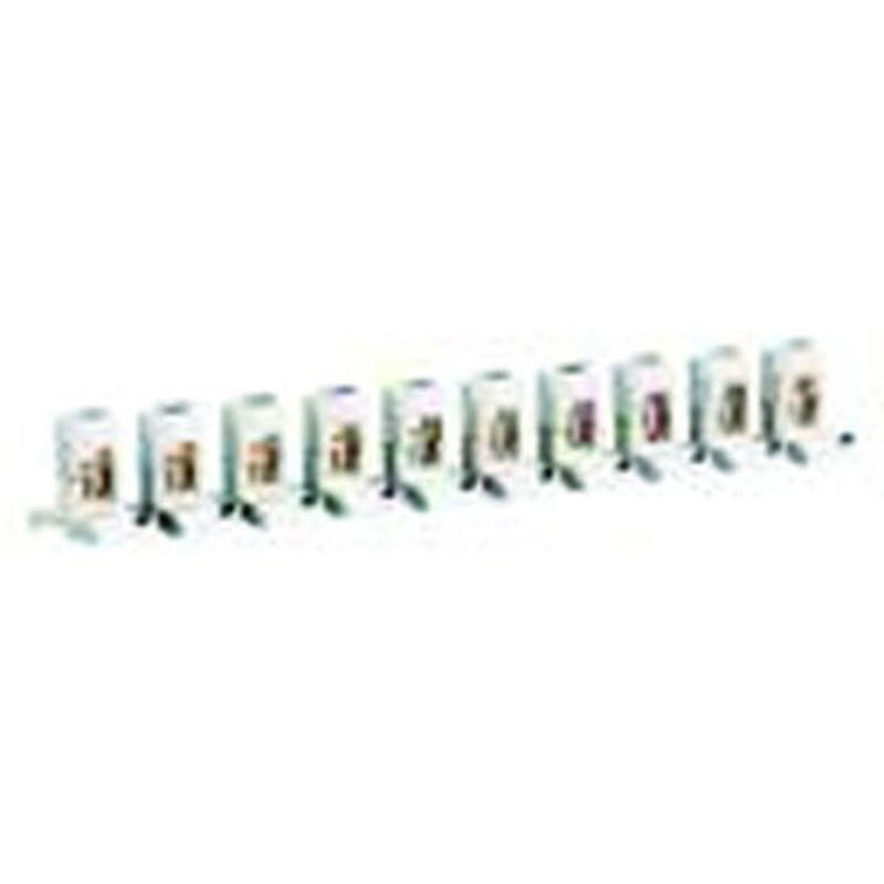 [LEG-034002] Legrand 034002 - Barrette de 10 bornes séparables avec capacité par borne 2x16mm² et pas 21mm
