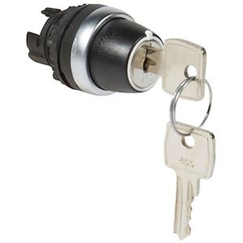 [LEG-023954] Legrand 023954 - Osmoz compo - bouton tournant non lum - clé - 2 posit. fixes ret clé - 90°