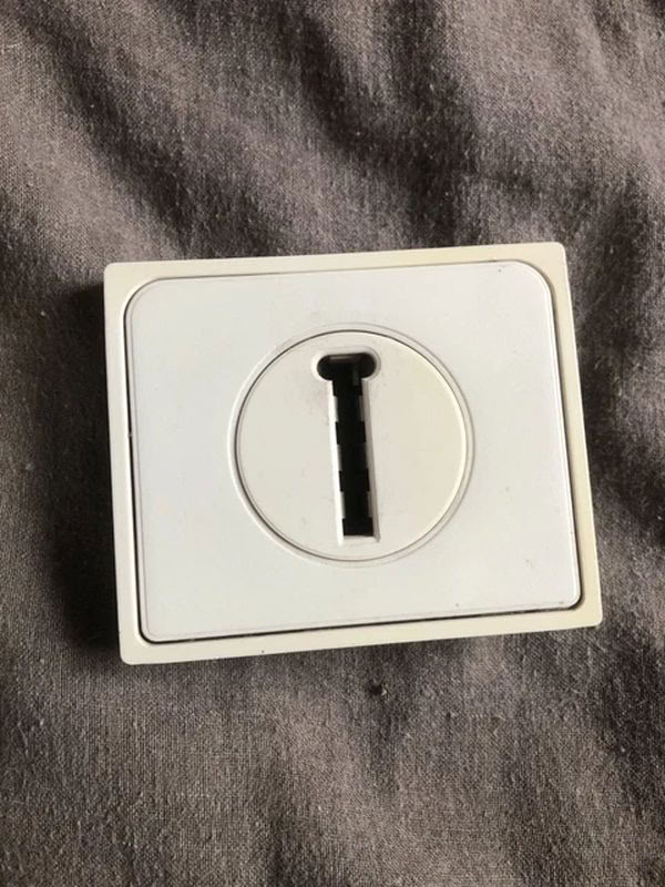 Prise Téléphone complète blanc - 2001 lumiere