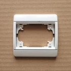 Plaque 1 poste blanc Lumiere 2001
