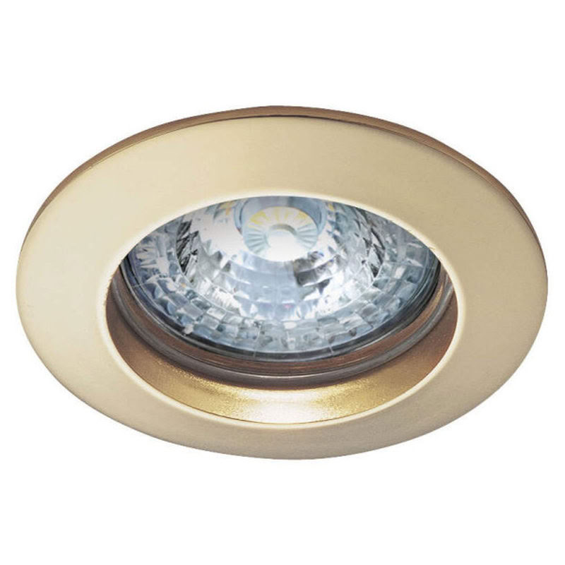 Mr16Ct Encastré Doré 12V 50W -Ampoule Et Alim Non Inclus)