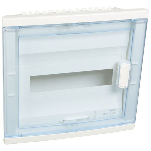 Coffret Nedbox Encastre 1Rx12M Porte Plastique Transparente legrand 001521