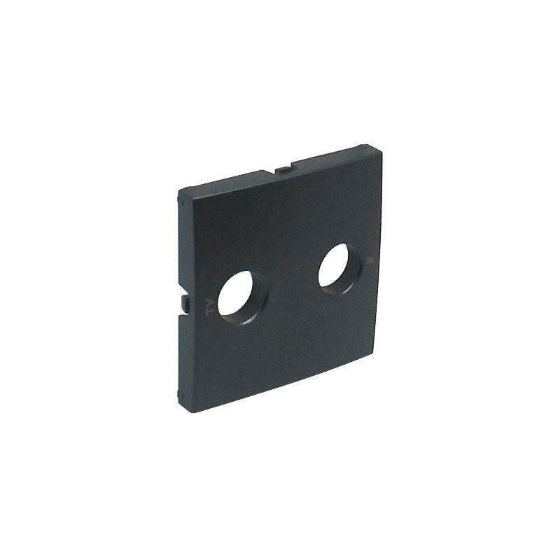 Enjoliveur Prise R-TV Gris Efapel- Logus 90