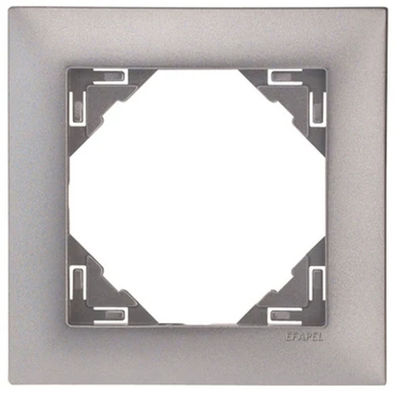 [EFA-90910TAL] Plaque 1 poste aluminium