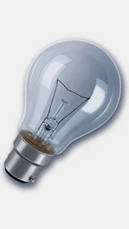 [L-1011ES] Standard Claire B22 75W 230V