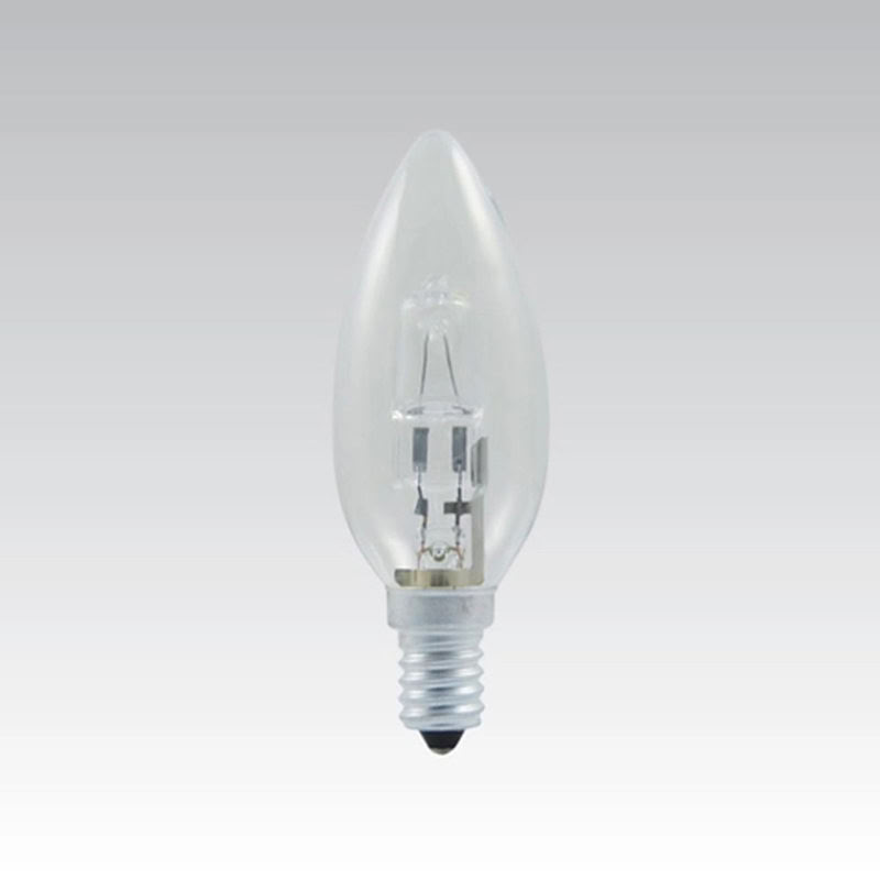 Flamme Halogène B35 E14 18W 230V Claire