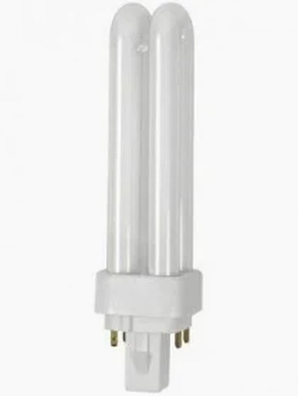 Fluocompacte D/E 18W 840 4000K - Gx24Q-2 4 PIN Blanc