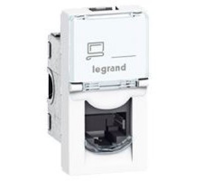 [LEG-74288] Prise réseau CAT5e 22.5x45 74288 Legrand