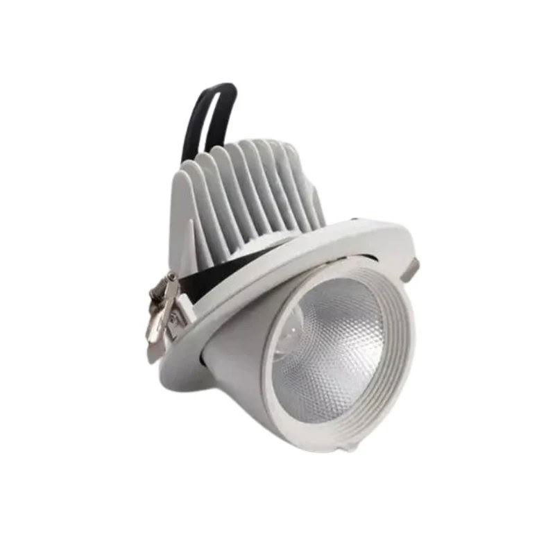 [LK-XF-5400C] Spot basculant rond blanc 35w 4k