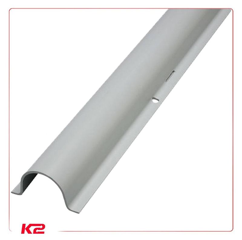 Goulotte de protection grise pvc Omega demi lune - dim prof: 60mm larg : 60mm long: 2m80 non livrable