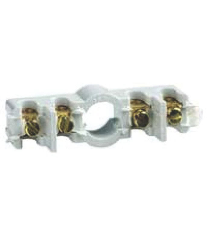 [LEG-031210] Legrand 031210 - Barrette 4 bornes 4mm² pour boîtes de dérivation