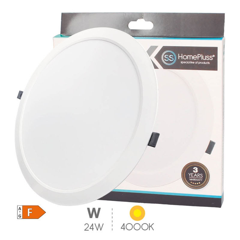 Downlight Led Encastrable Rond 24W 4000K