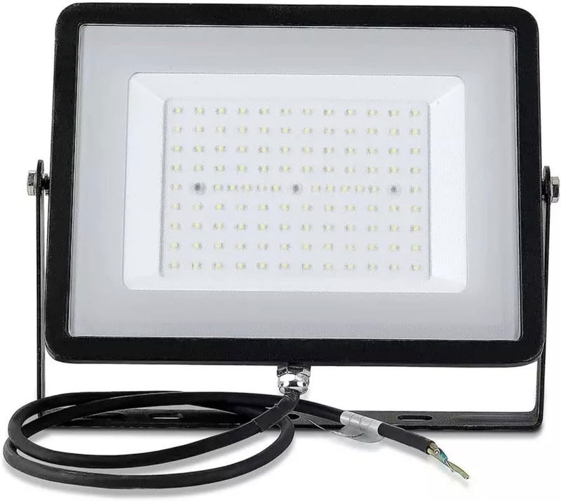 Projecteur Led 100W 4000K Noir 220-230V 8200Lm 100D