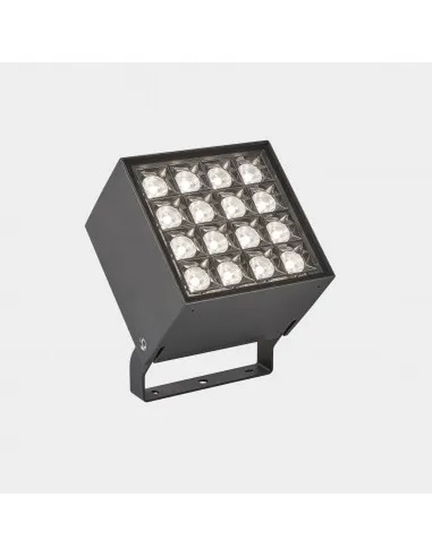 [LD-AN1453W8F1OUZ5] Projecteur Et Spot Ip66 Cube Pro 16 Leds Led 52.8W Blanc Chaud - 3 000 K On-Off Gris Urbain 5215Lm