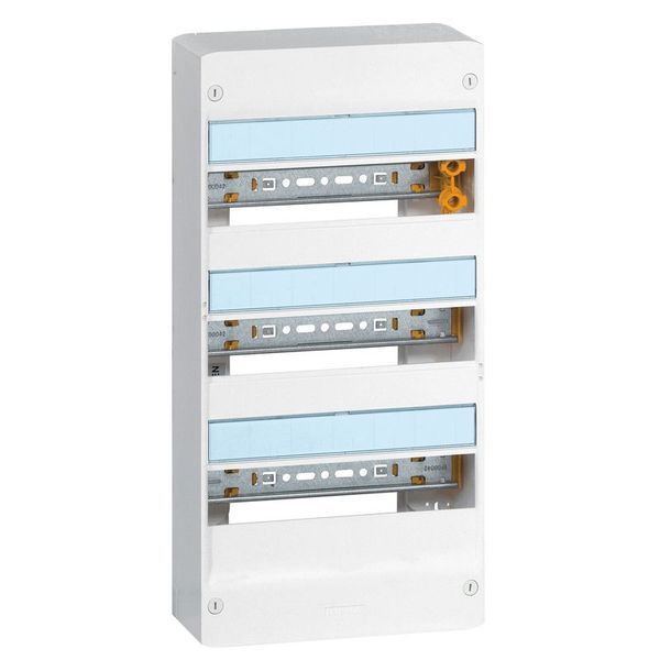 Coffret Drivia 13 Modules 3 Rangées Ip30 Ik05 Blanc Ral900 legrand 401213