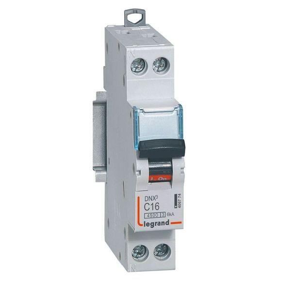 Disjoncteurs Dnx³ 4500 Vis/Vis U+N 230V~ 16A 4,5Ka C legrand 406774