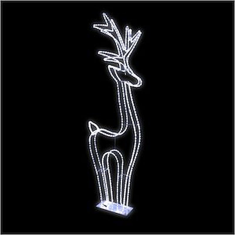 [FES-40545-0] Vixen 3D - Renne 3D - 10L40Xp14Cm230V Blanc - Festilight 40545-0