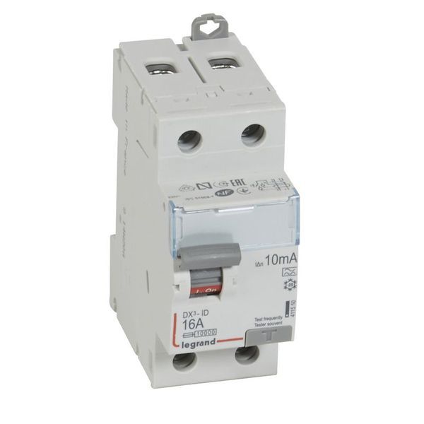 Dx3 Inter Differentiel 2P 16A A 10Ma legrand 411550