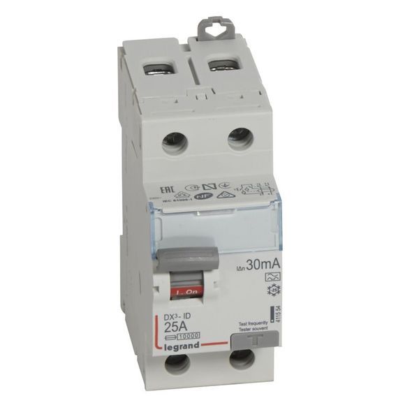 Inter Diff Dx³-Id Arrivées Haut/Départ Bas Vis 2P 230V~ 25A legrand 411554