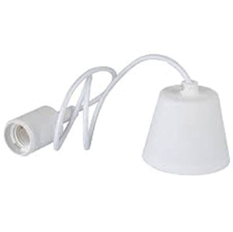 Vt-7228 E27 Pendant Holder-White