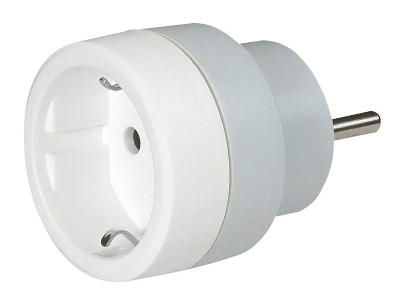 Adaptateur Allemand 10/16A Bl.