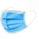 Masque bleu 3 plis à usage unique sachét de 20 type IIR 3 PLIS