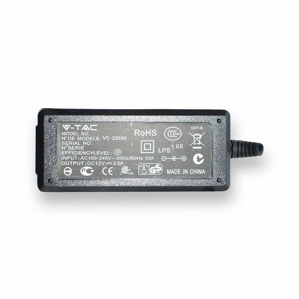 VT-3019 Alimentation LED 12v DC 78w avec fiche