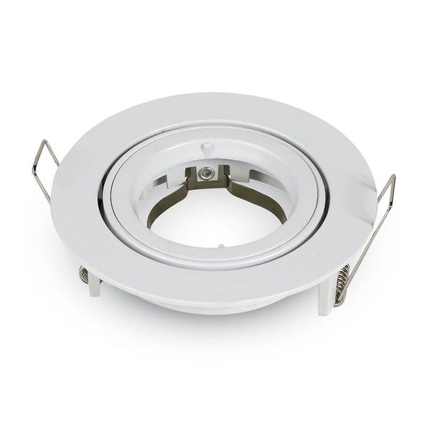 VT-3645 Spot orientable rond 1/4 tour blanc (sans douille)