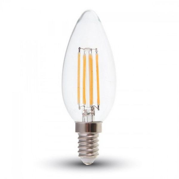 VT-4365 Flamme filament LED 4w 2700k E14 dimmable