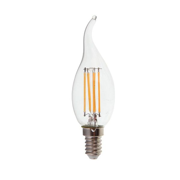 VT-4366 Flamme coup de vent filament LED 4w 2700k E14 dimmable