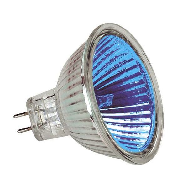 MR16 Bleu 50W 12V Spot 12/24° - L4964