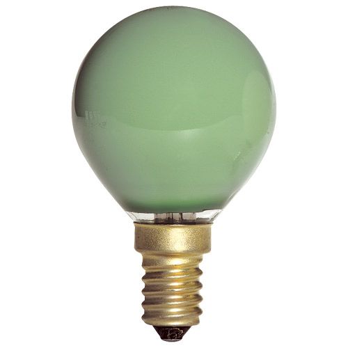 Sphérique Ilumination Vert E14 15W 230V - L9516