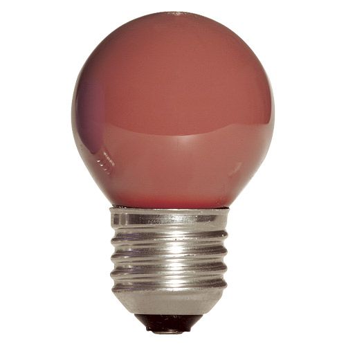 Sphérique Ilumination Rouge E27 15W 230V - L9524