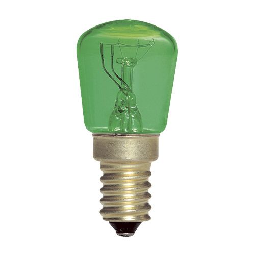 Poirette Vert T E14 15W 230V - L9545