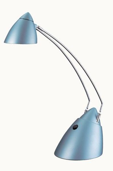 Lampe de bureau bleu clair articule G6,35 35W INTIMUS