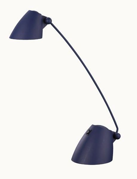 Lampe de bureau bleu articule G6,35 35/50W INTIMUS