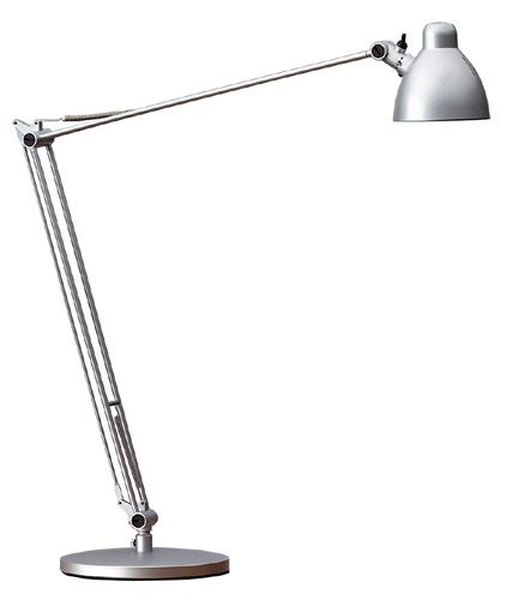 Lampe de bureau argent articule G6,35 50W INTIMUS