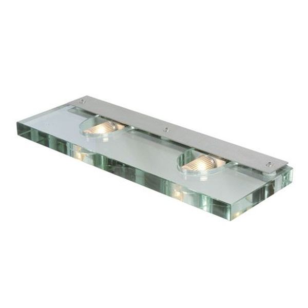 Applique 2x40W G9 verre 230V 