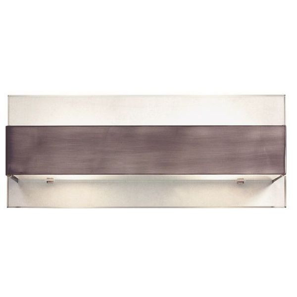 APPLIQUE 2X40W E14 VERRE METAL