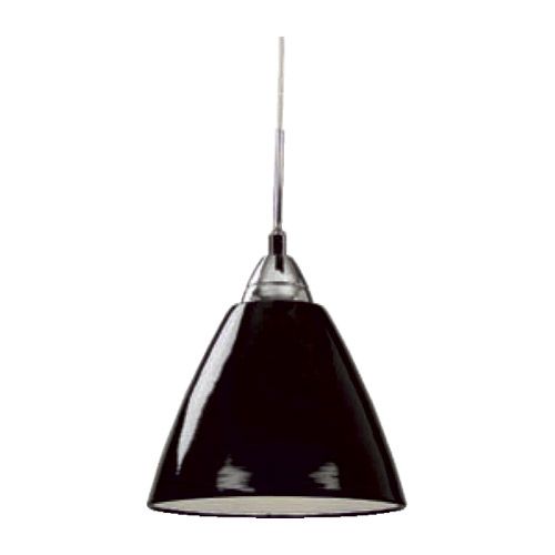 Suspension E27 60W Metal Laqué noir 230V IP20 CL2