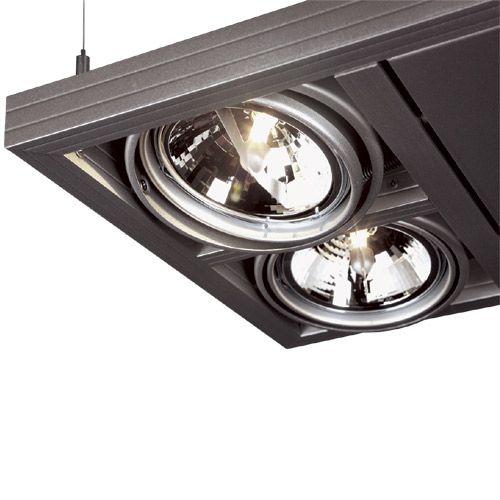 Suspension carré 4xAR111 50W 230V