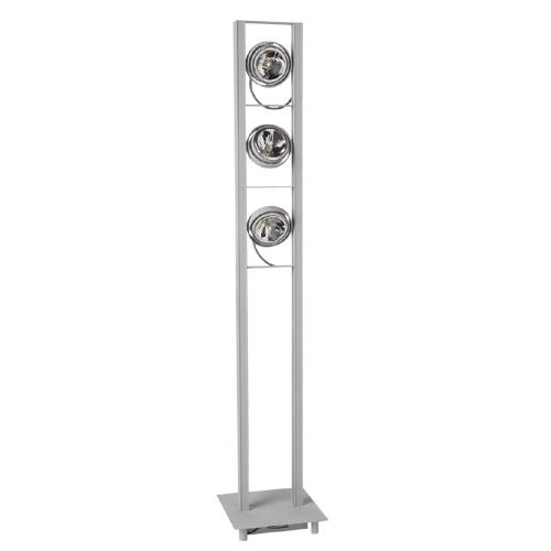 Lampadaire 3x50W AR111+Tra gris 