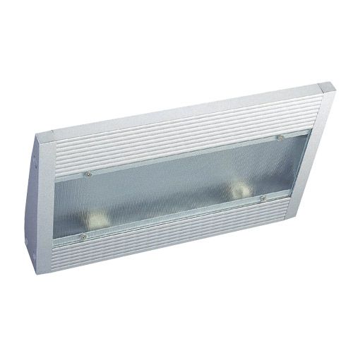 Applique G9 2x 60W aluminium verre argent 230V